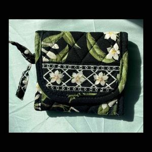 Vera Bradley Jasmine Tri-fold Velcro Wallet y2k